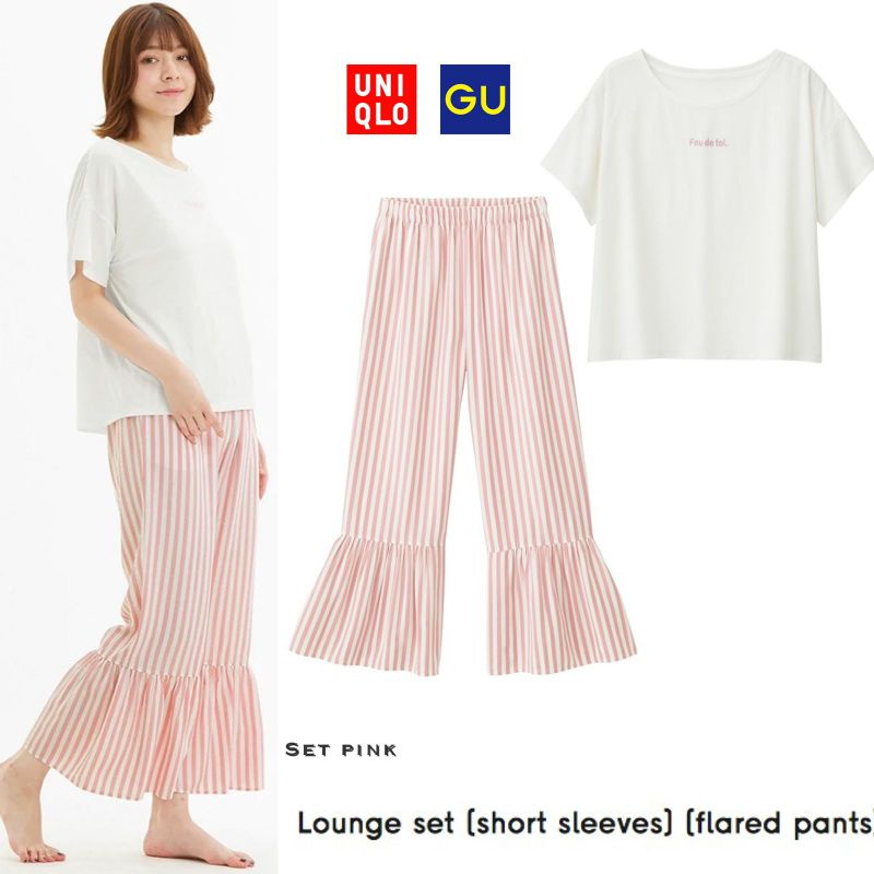 G** by unq set pajamas flare set