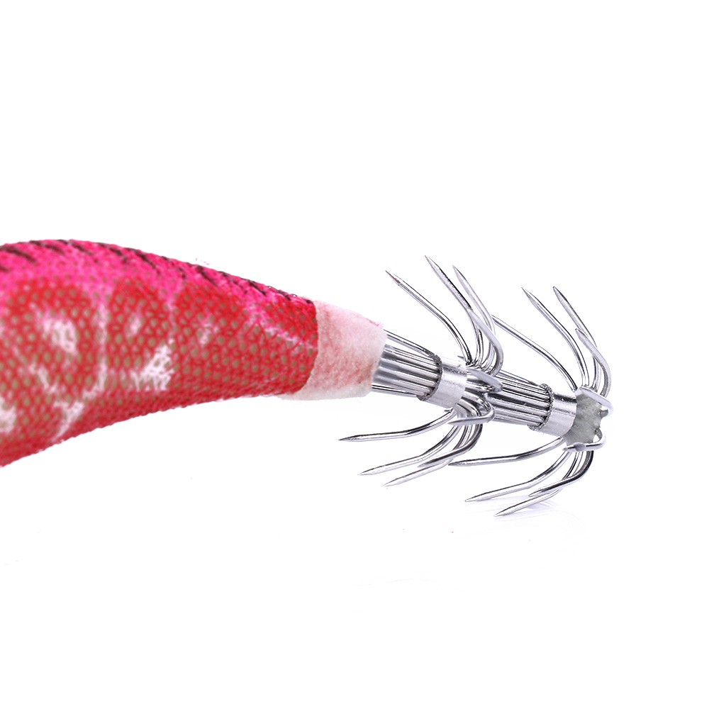 HENGJIA 16pcs 2.0# Shrimp Udang Jigs Umpan Pancing Swimbait Fishing Lure Bass Ikan Bait Kail Tackle