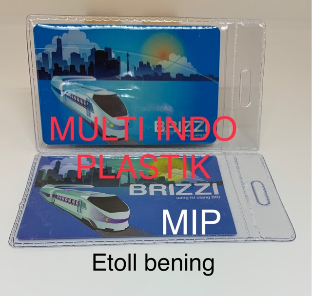 etoll tranparan tebal/uk 6x9/plastik nametag/kantong id card/cover id card/sampul nametag/etoll