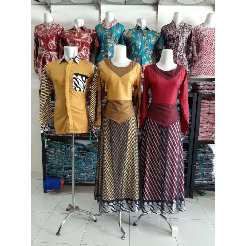 NEW FESHION BATIK SET KELUARGA NURBAYA