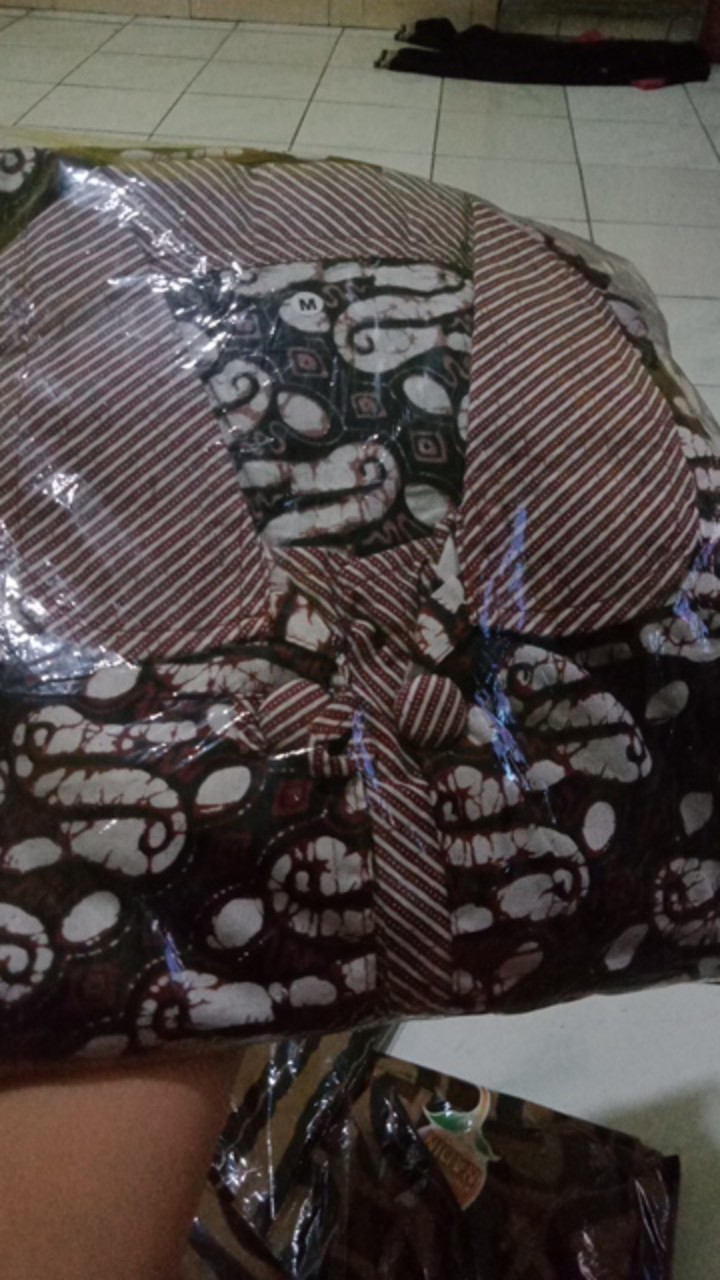Ada Jumbo Blouse Batik Collata Blus Wanita Kancing Depan Katun Seragam Modern Premium Exclusive