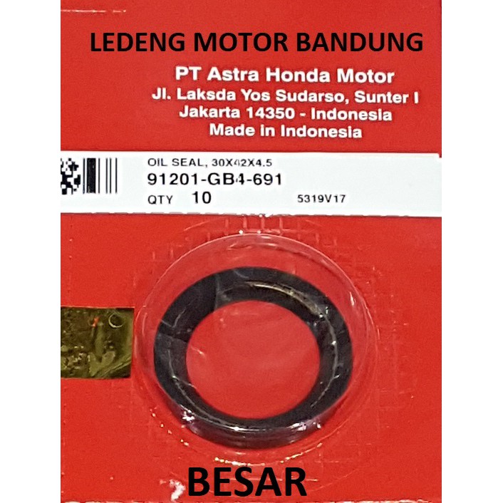 Seal Magnet Besar 30x42x4.5 AHM Ori Honda Supra X Fit Grand Revo Lama