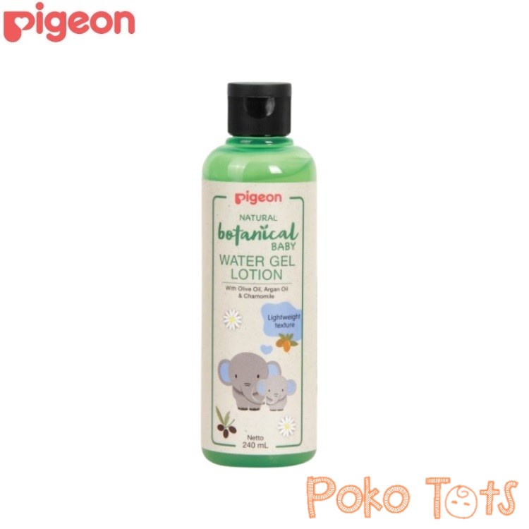 Pigeon Natural Botanical Baby Water Gel Lotion 240ml Losion Pelembab Kulit Bayi WHS