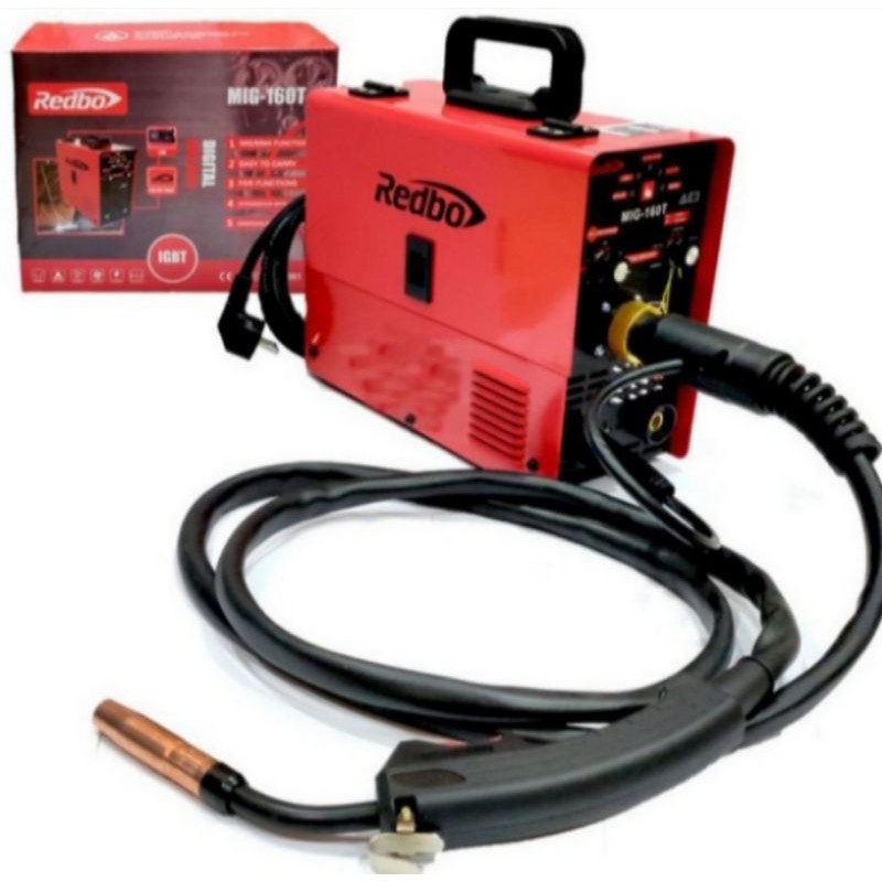 Redbo Mig 160T Mesin Las Tanpa Gas CO2 Gasless 160A MMA