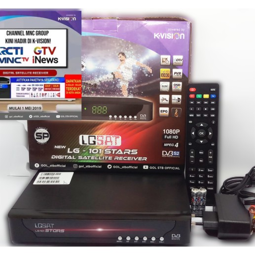 Receiver Gol New Gardiner Ottimo G 88hd Garmedia Kvision K Vision Voc 50k Shopee Indonesia