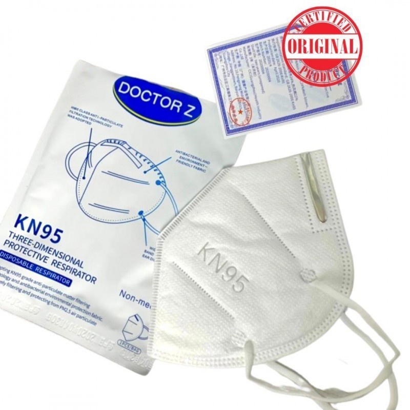 Masker N95 Doctor Z Earloop 4Ply Steril Mask - Skoola