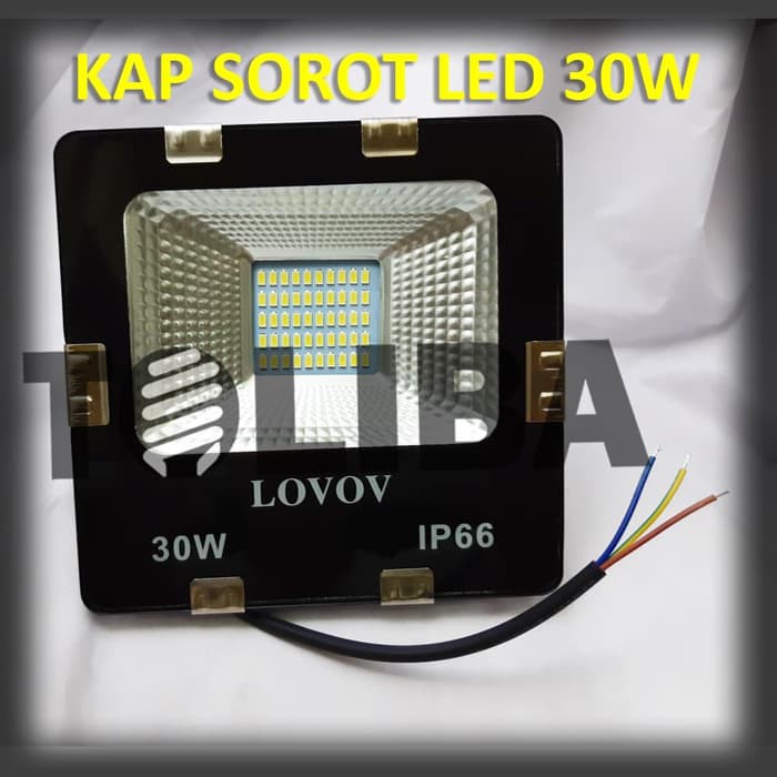 kap sorot led 30w putih ip66 / lampu tembak sorot taman tangga outdoor