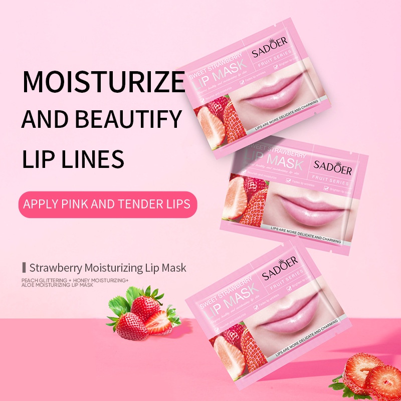 Citadeal - IMAGES Lip Mask, Masker Bibir, Pelembab Bibir