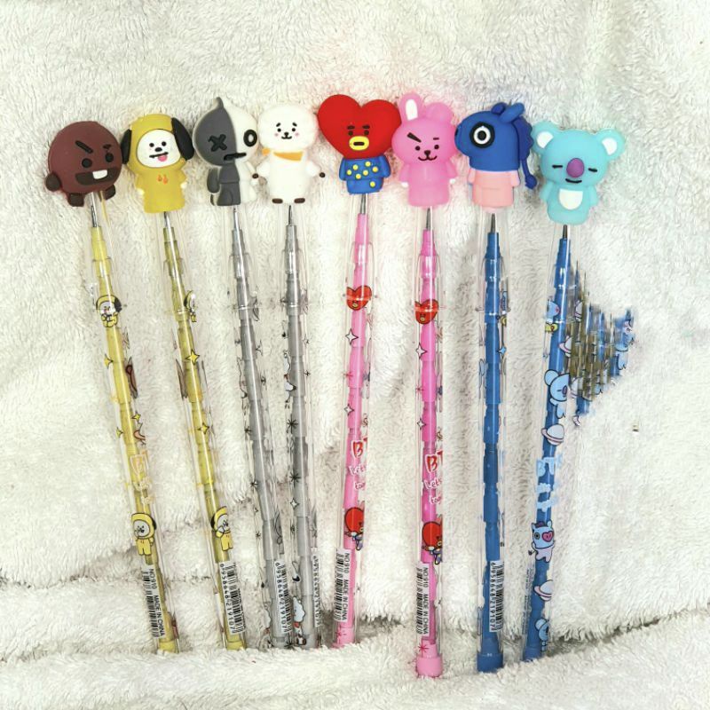 

Pensil BT21 Karakter Lucu