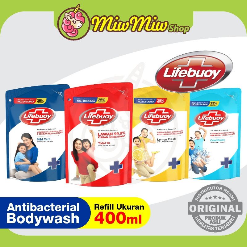 Lifebuoy  Sabun Cair Refill 400 ml