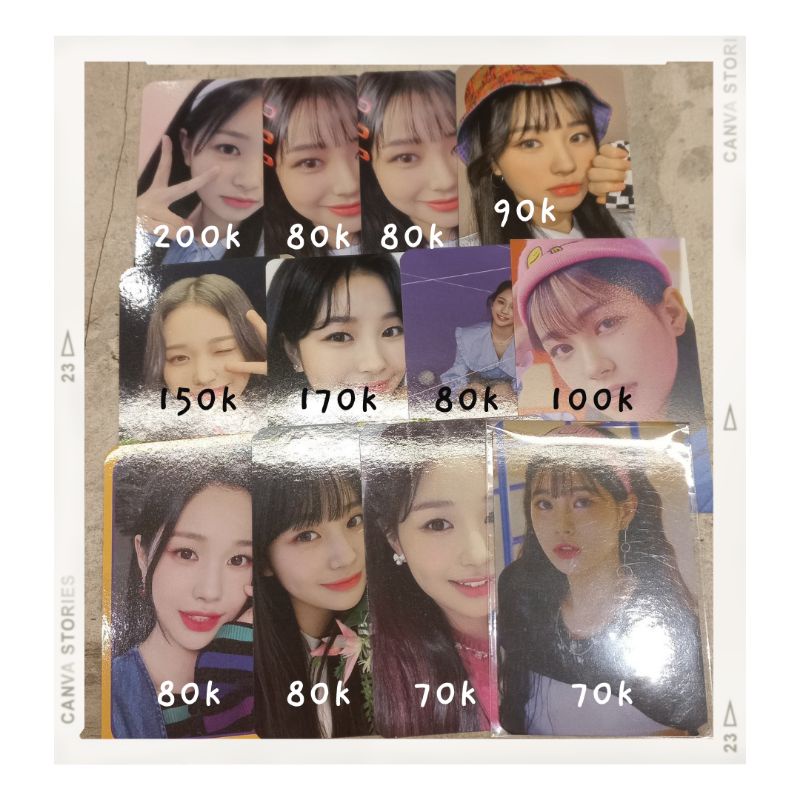 [READY STOCK] weeekly jihan photocard pc beatroad album md benefit tower record border dmc
