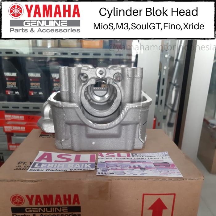 Cylinder Blok Head Yamaha Mio M3 Original Yamaha Genuine Part