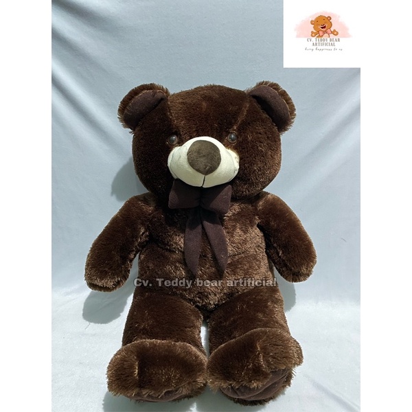 Boneka Teddy Bear Besar jumbo limited coffe hitam import