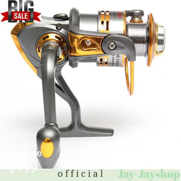 Debao Gulungan Pancing DB5000 Metal Fishing Spinning Reel 10 BB
