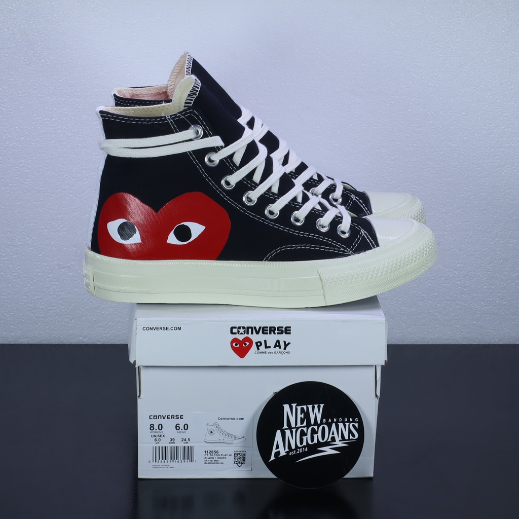 converse 70s x play cdg