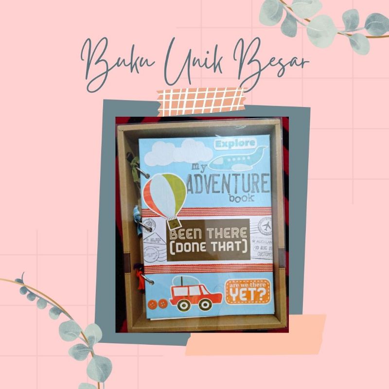 

buku unik kado lucu hadiah menarik buku catatan polos note book hand made