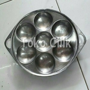 cetakan/baklor/lubang 7/alat/masak/balor/telur/kamir/cilor/kue/serabi
