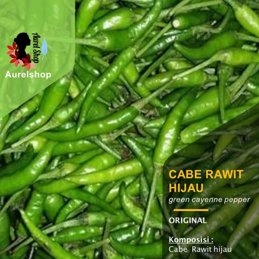 

Cabe Rawit Hijau Segar 1 kg / Cabai / Capsicum annuum