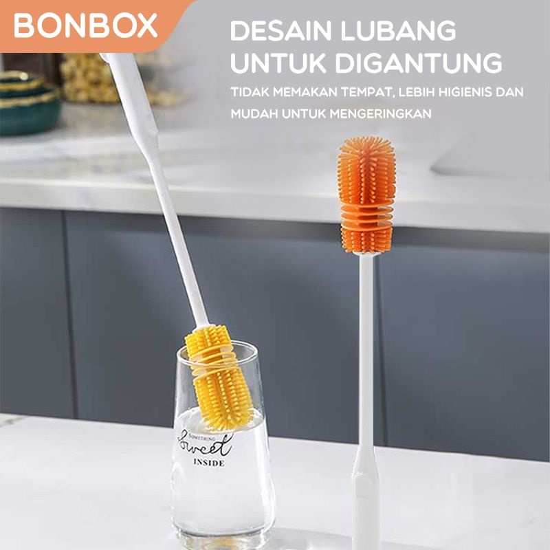 Bonbox BCB03 Sikat Pembersih Botol Bahan Silikon