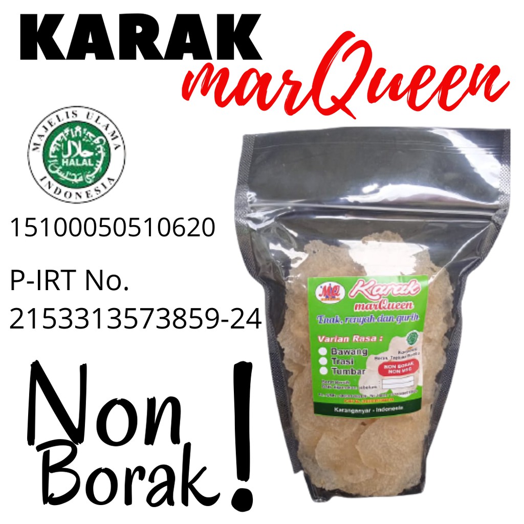 

Karak Tanpa Borak Oleh - oleh Khas Kebun Teh Kemuning Karanganyar / Solo