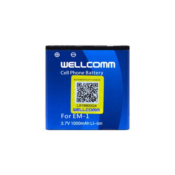 Battery / Baterai HP Blackberry EM 1 Wellcomm Li-ion