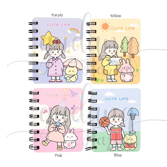 

Notebook A7 Spiral Cute Girl Life Buku Motif Cewek Imut GH 308753