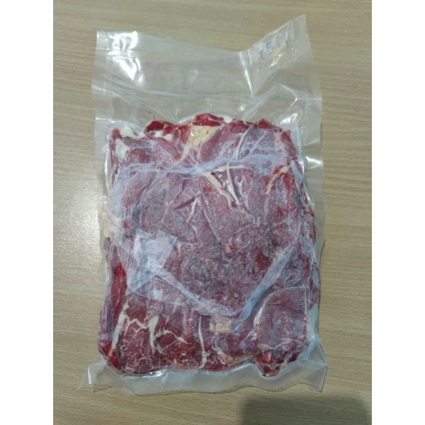 

85cl beef slice australia 500gr BBQ yakiniku grill