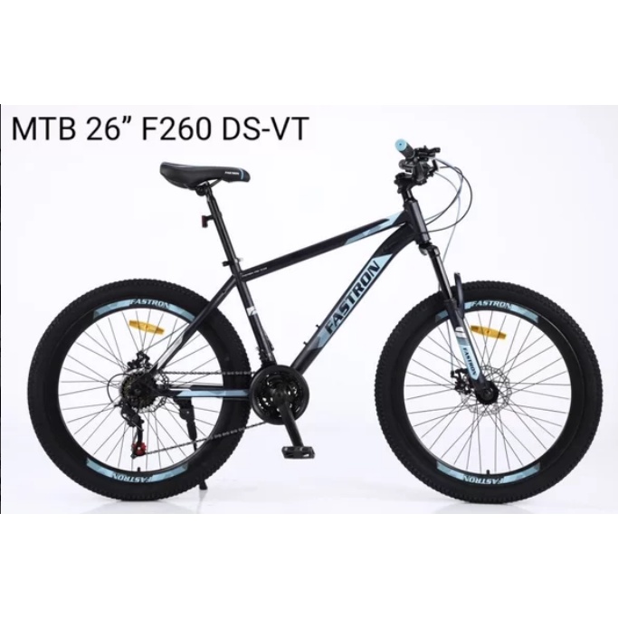 SEPEDA GUNUNG MTB 26 FASTRON F260 DS VT 3x7 MD