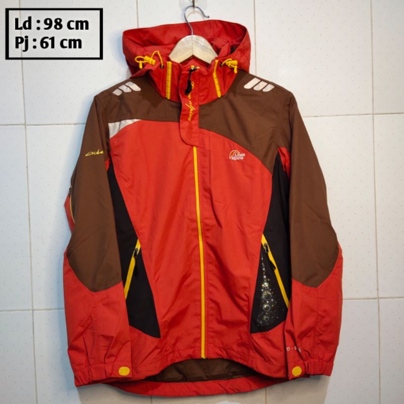 LOWE ALPINE preloved branded jaket pria wanita cewek cowok thrift pl bekas second jacket parasut out