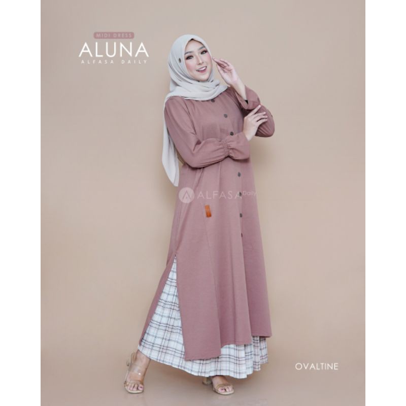 ❤️MIDI DRESS ALUNA By Alfasa Daily❤️
