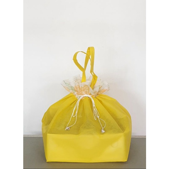 

Tas Kain Spunbond 22x22 cm Serut Pita 6 pcs