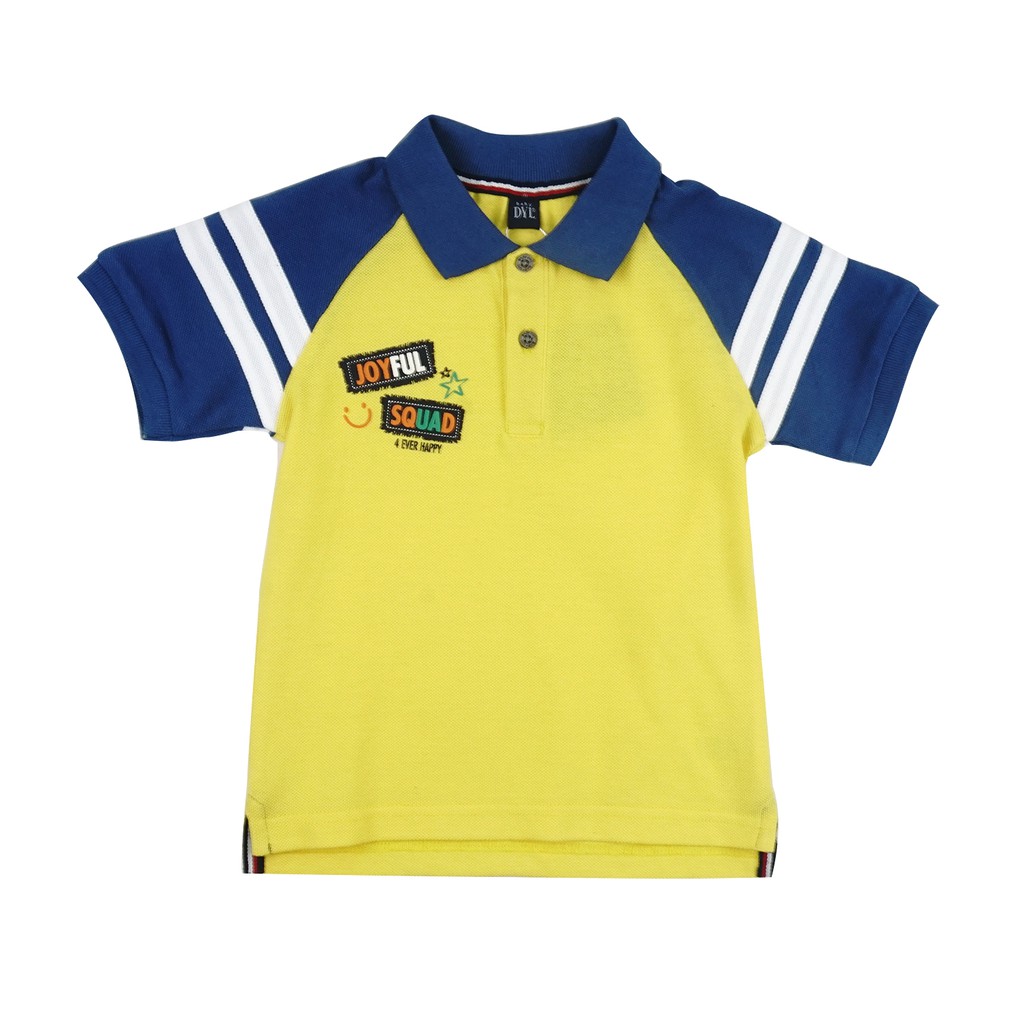 KIDS ICON Baju  Anak  Laki laki DYL Polo Shirt  with 