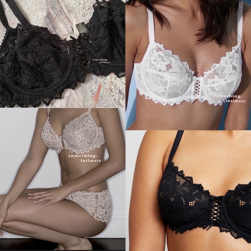 #3 Sans Complexe France Arum Minimizer Embroidered Lace Bra Rumah Bralette Cup DD E Bh BigSize Sale 
