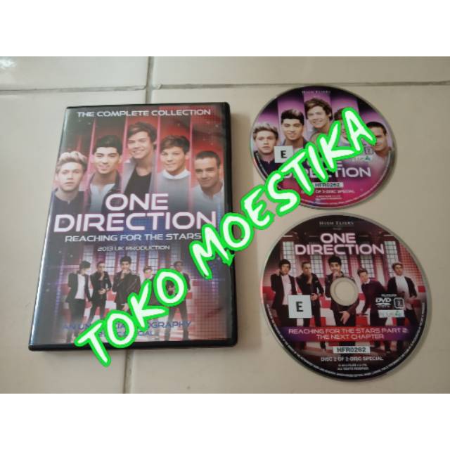 dvd one direction - reaching for the stars