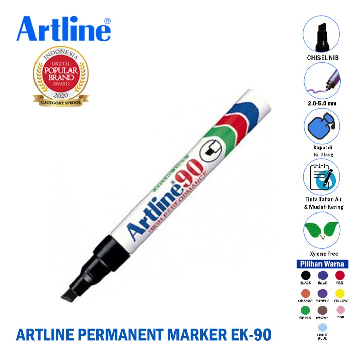 

ARTLINE PERMANENT MARKER EK-90 2.0-5.0MM