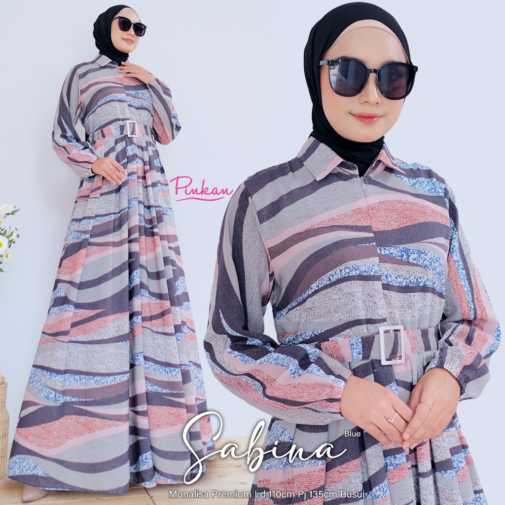 PINKAN gamis sabina busui origilan by PINKAN