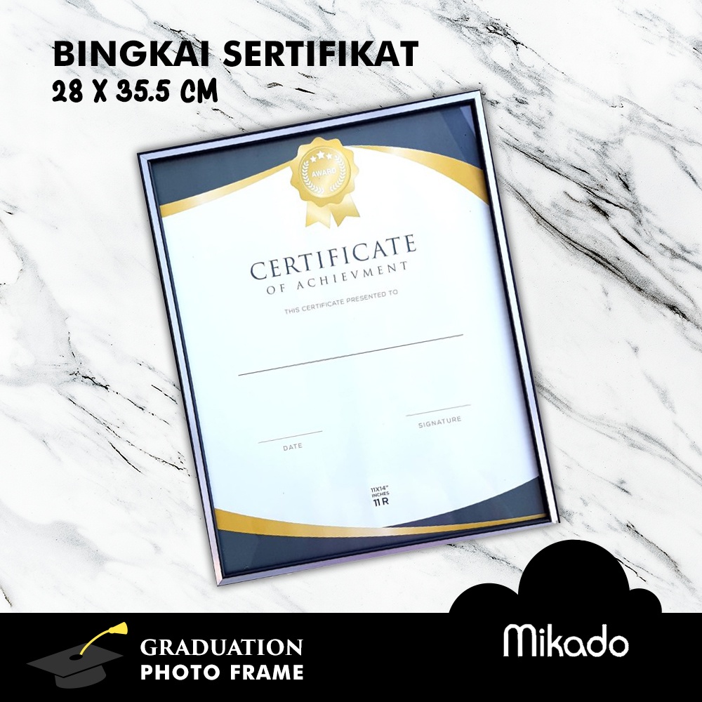 Foto Frame 11R / Bingkai Foto Sertifikat / Photo Frame certificate