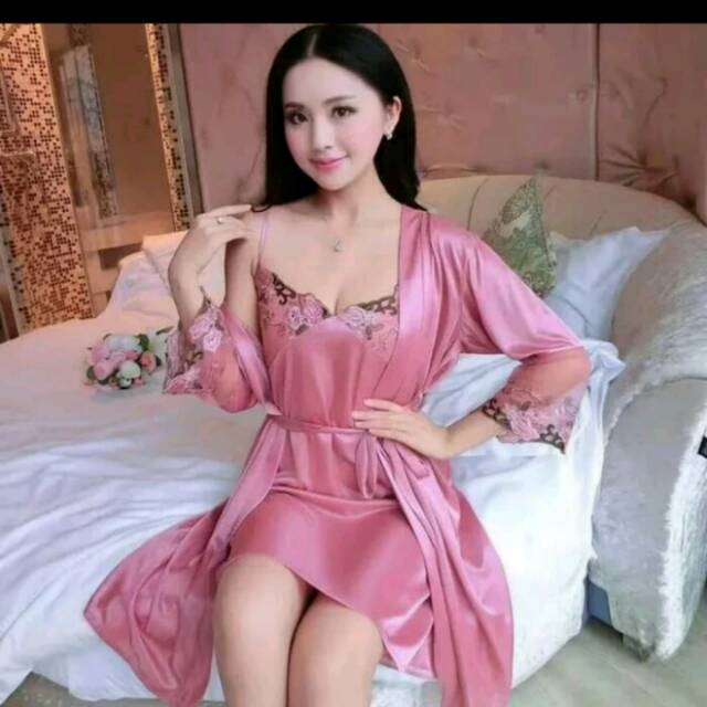 Baju tidur piyama sexi kimono