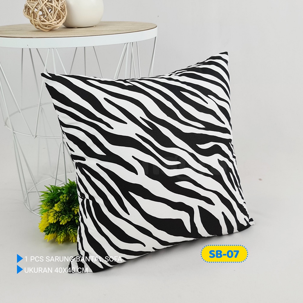 SARUNG BANTAL SOFA / CUSHION COVER / SARUNG BANTAL MOTIF CANTIK MINIMALIS MODERN