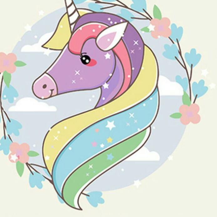 

Hot Sale 12.12 Canvas painting unicorn 오