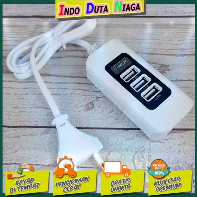 IDN TECH - Powstro USB Charger Hub 3 Port 5V 2.1A EU plug - C1