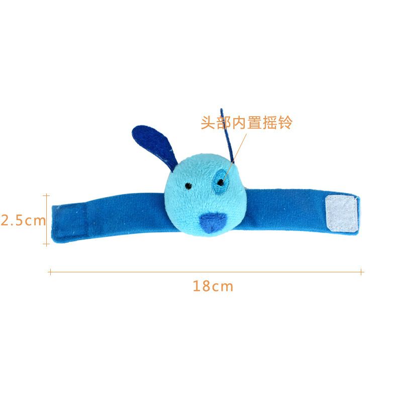 Gelang Bayi Rattle Plush Wrist Kerincingan/Mainan Gelang Rattle Bayi