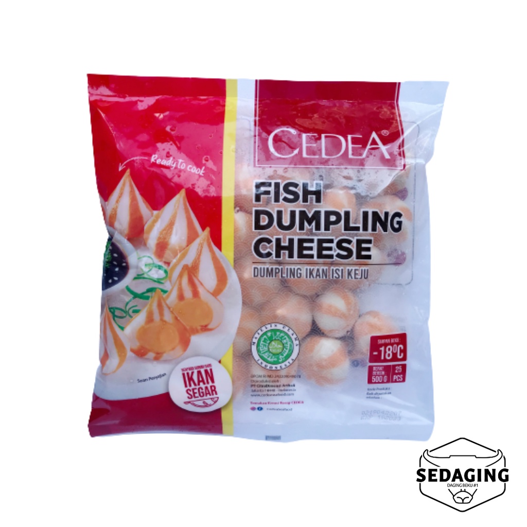 

Cedea Cheese Dumpling 500gr / Cedea Fish Dumpling Cheese