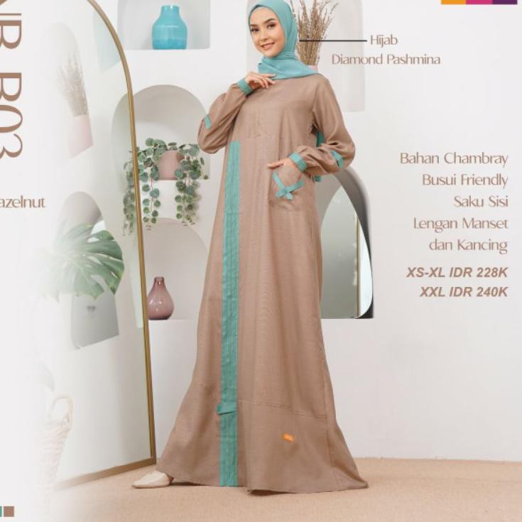 GAMIS NIBRAS TERLARIS NB B03 DAN NB A87 /BAJU GAMIS SIMPEL /GAMIS ELEGAN /GAMIS MODERN /GAMIS SIMPLE