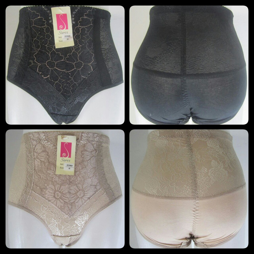 Sorex 2390 |  CD Korset / Corset Panty Motif Brukat Bunga COD Sakina Style