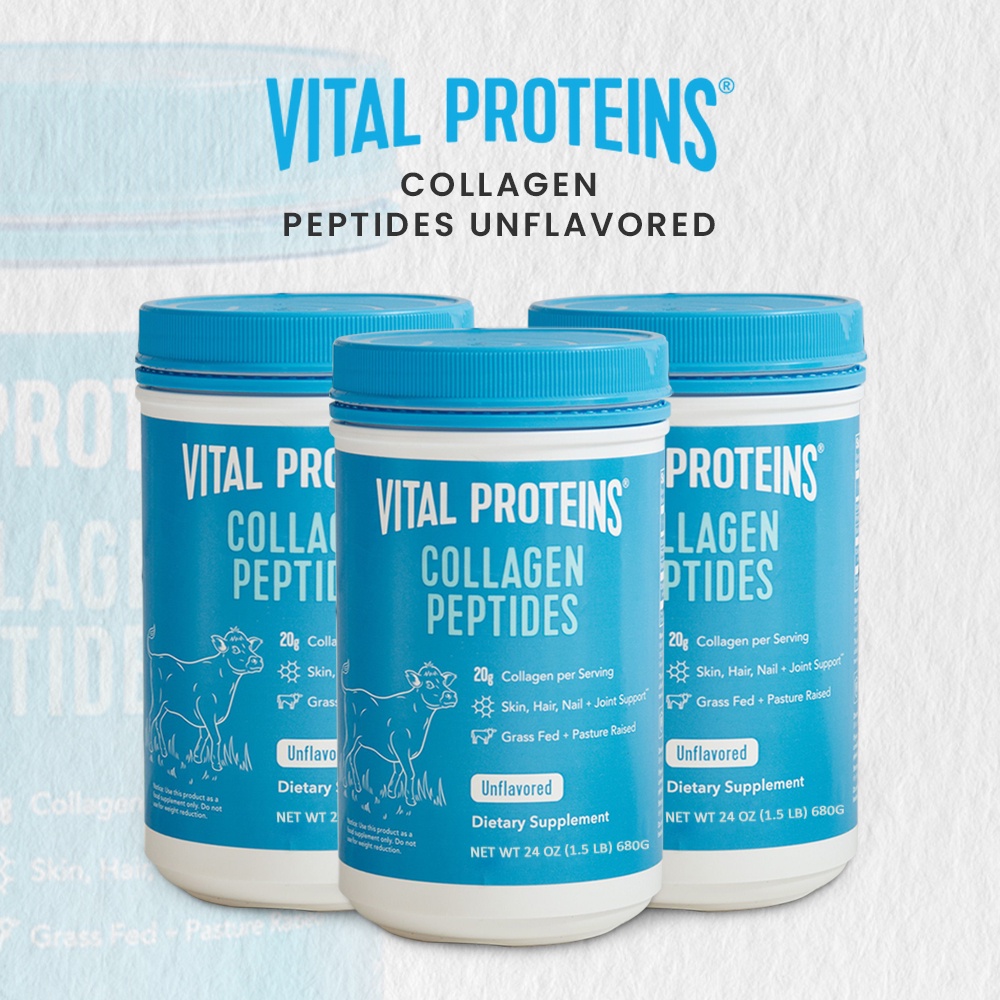 Jual Vital Protein Collagen Peptides 24 OZ, 680 gr Shopee Indonesia