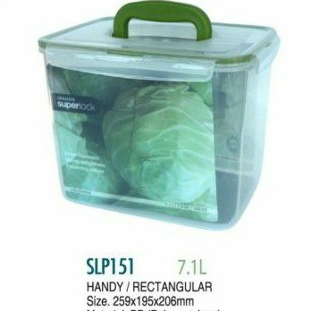 Lock n Lock Superlock Food Container with Handle 7.1L SLP151