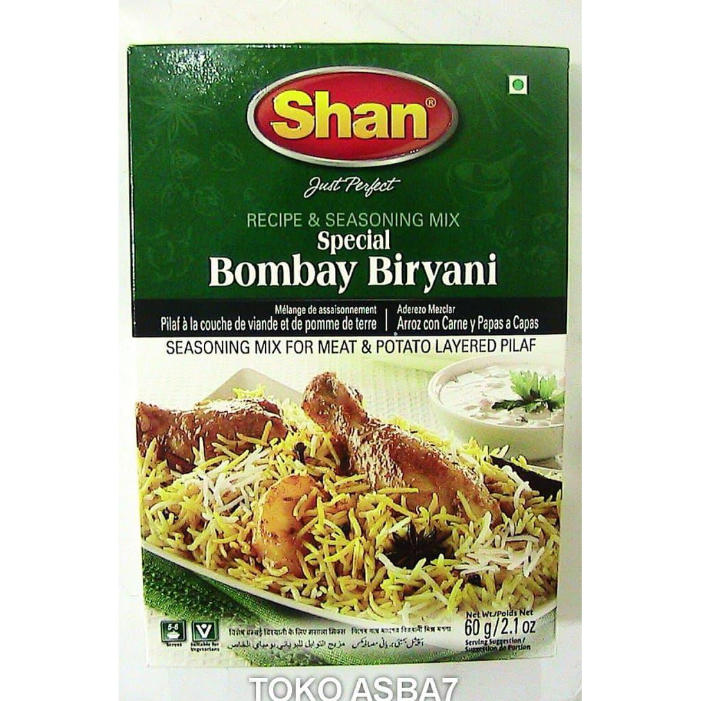 

74CD SHAN BOMBAY BRIYANI BUMBU NASI BRIYANI 60G 0PUH