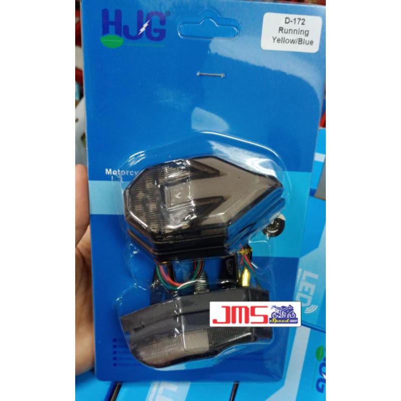 lampu sen tempel led running senja biru sen tetap kuning universal cbr ninja r15 r25 vixion cb vario