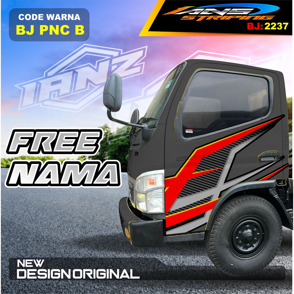 STICKER PINTU TRUK FUSO RAGASA / DECAL PINTU DUMTRUK  / STIKER MOBIL TRUK / STIKER PINTU TRUK KEREN